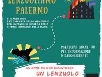 L'iniziativa di Libera. "Lenzuoliamo Palermo"